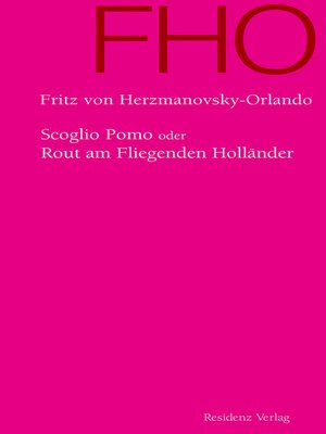 cover image of Scoglio Pomo oder Rout am Fliegenden Holländer